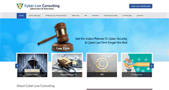 Desktop Screenshot of cyberlawconsulting.com